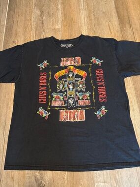 Guns N’ Roses Appetite for Destruction Graphic Vintage Band T-Shirt